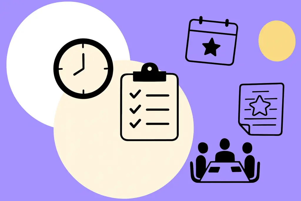 30-Minute Club Meeting Agenda Template